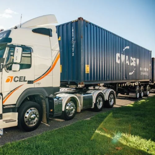 shipping container transport