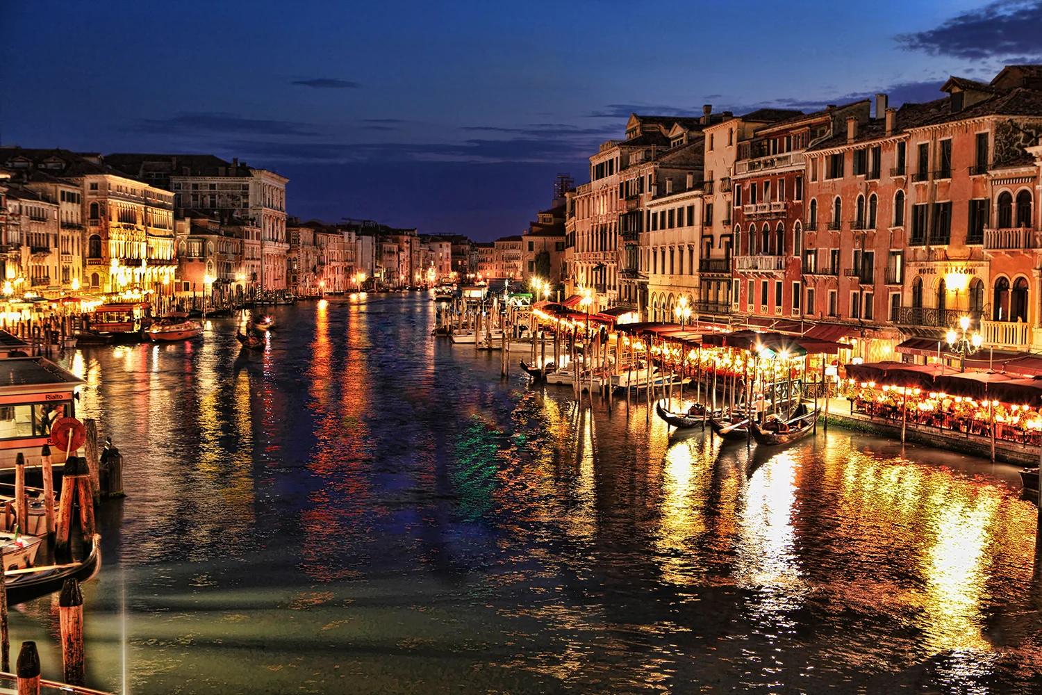 Venice from the Rialto Bridge | Venice, Italy 