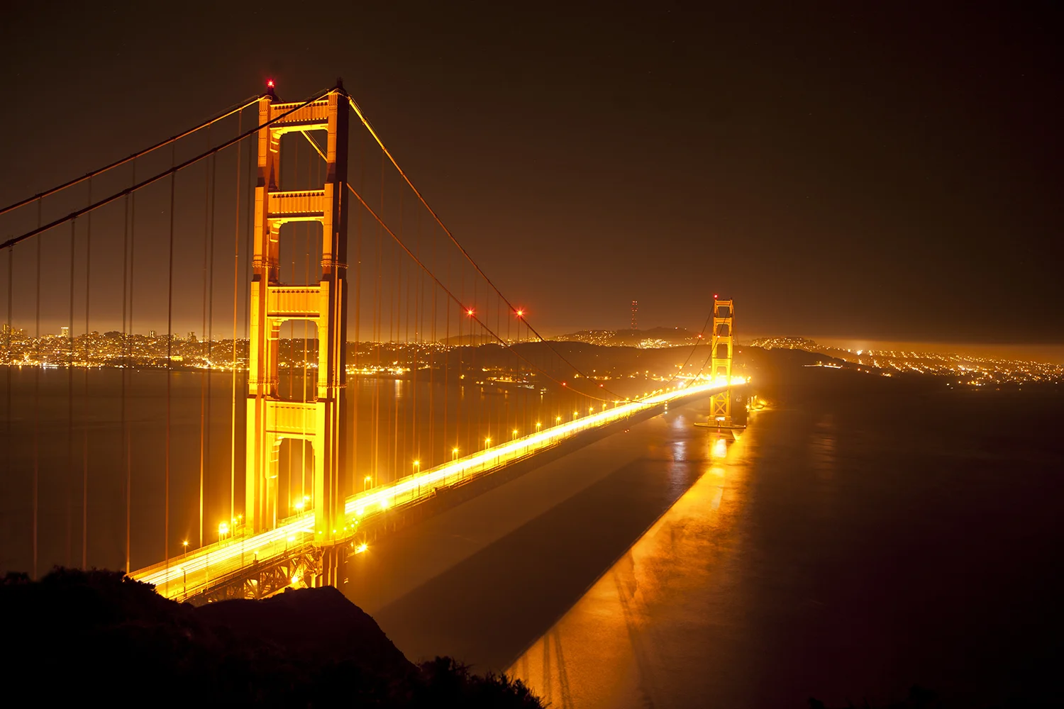 Golden Gate Nightscape | San Francisco, CA 