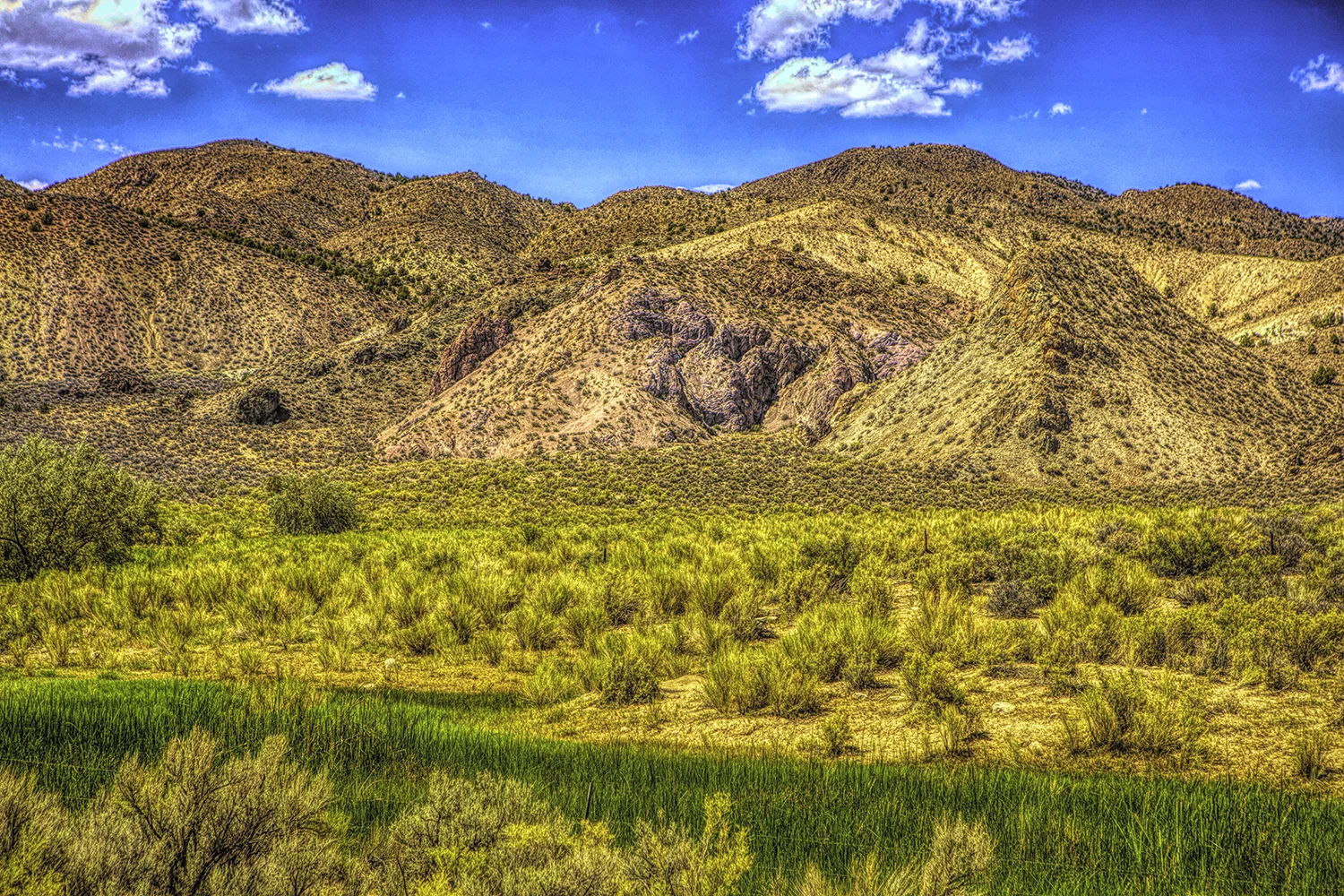 Blue Skies at Cathedral Gorge | Nevada