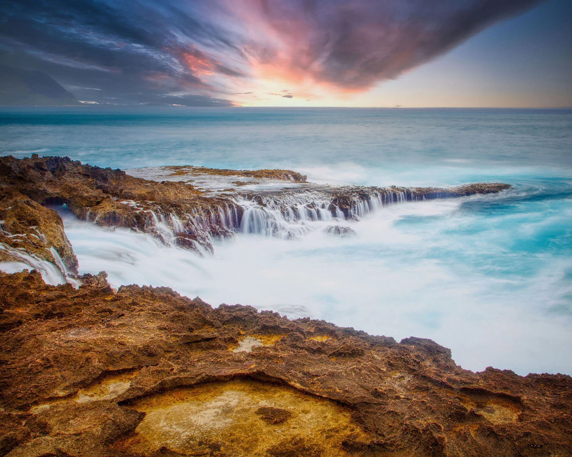Hawaaiin Coast Sunset