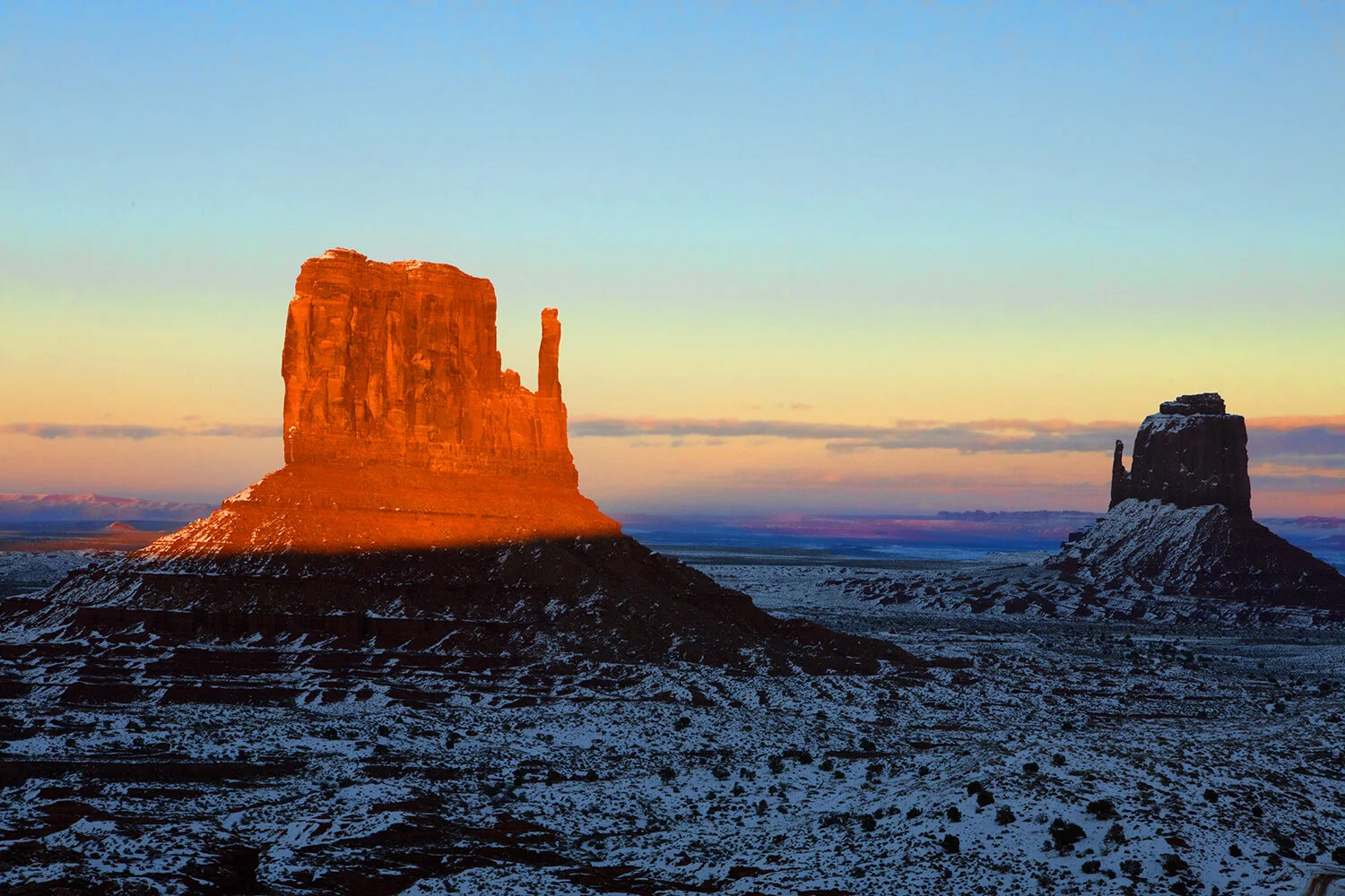 Orange Glow in Monument Valley | Arizona
