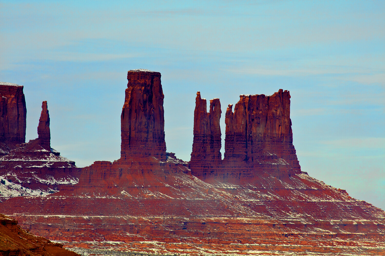 Standing Tall and Red in Monument Valley | Arizona  