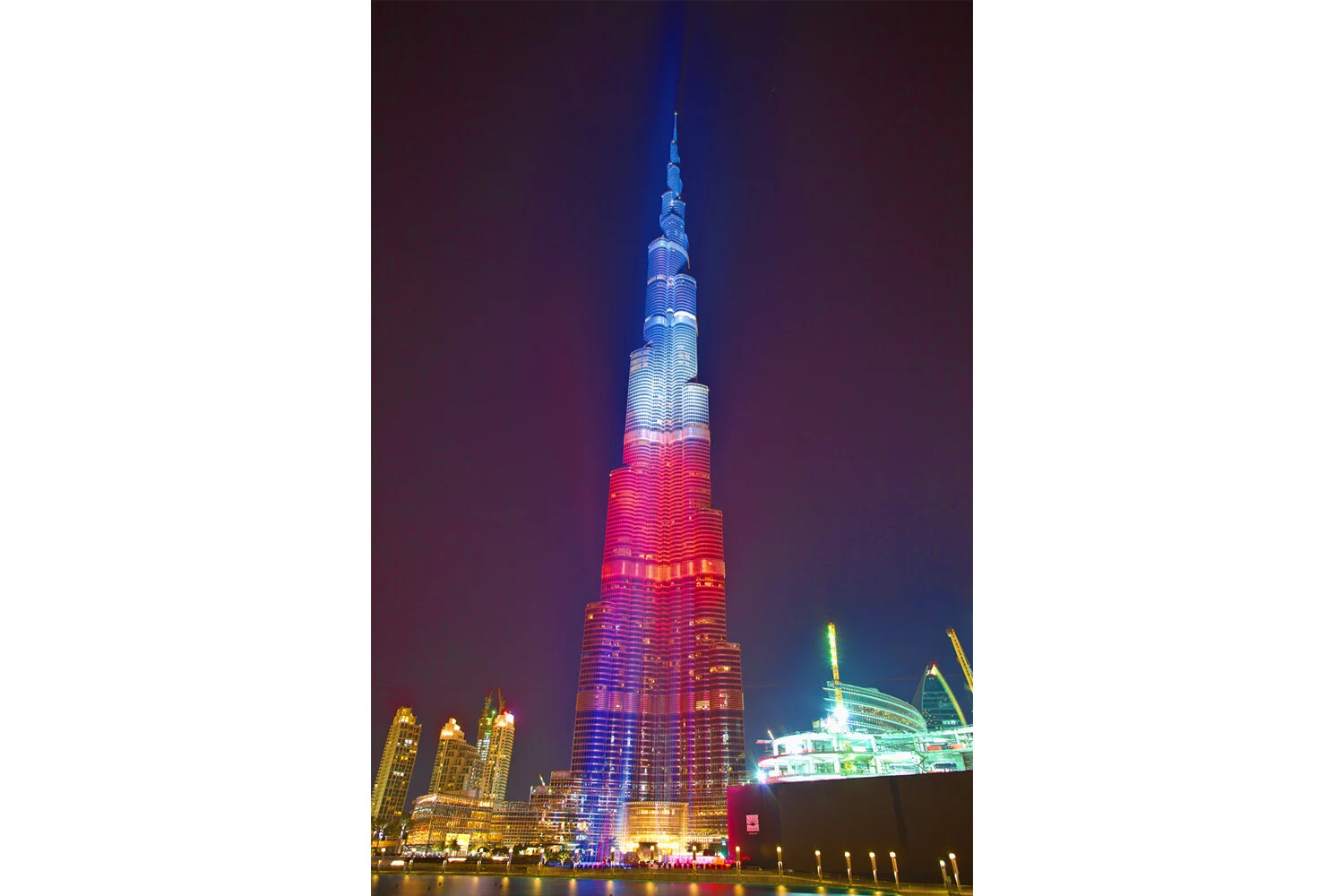 The Dubai Tower at Night | Dubai (Vertical) 