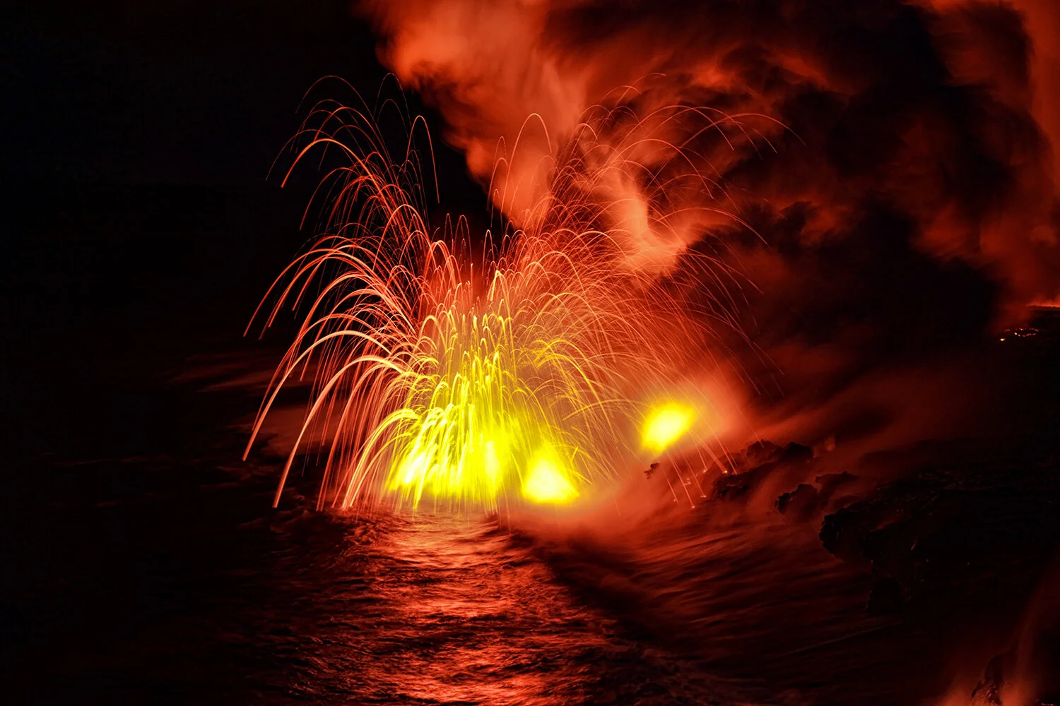 Lava Explosion | Hawaii 
