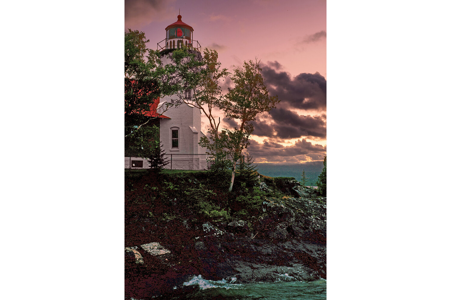 Eagle Harbor Lighthouse | Lake Superior (Vertical)