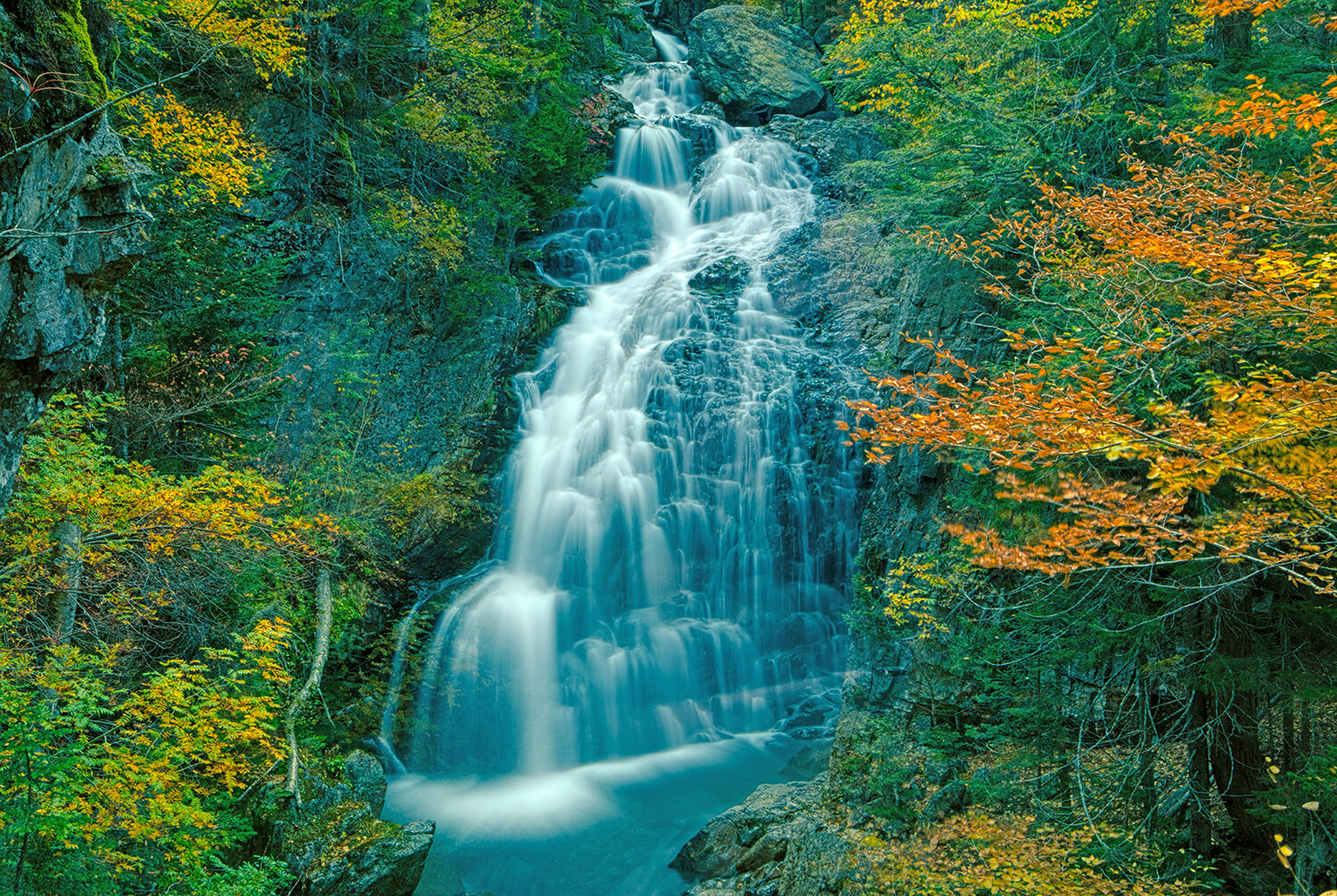 Silver Cascade Falls | New Hampshire
