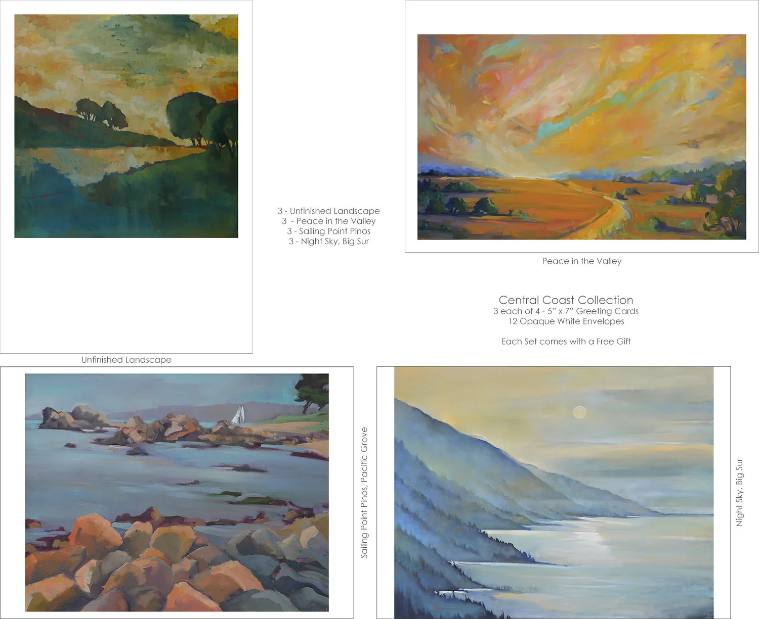 Central Coast - Greeting Card Collection 