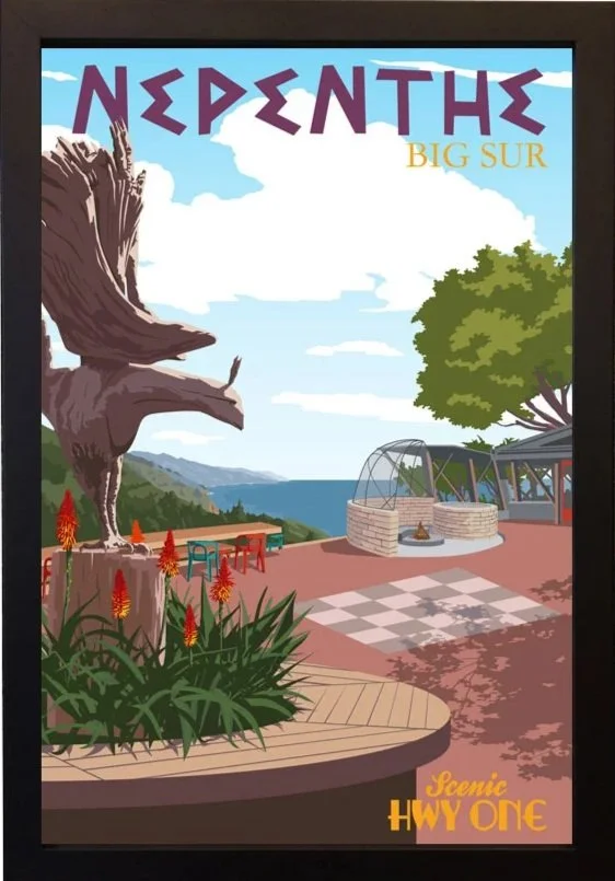 Big Sur Art — Nepenthe
