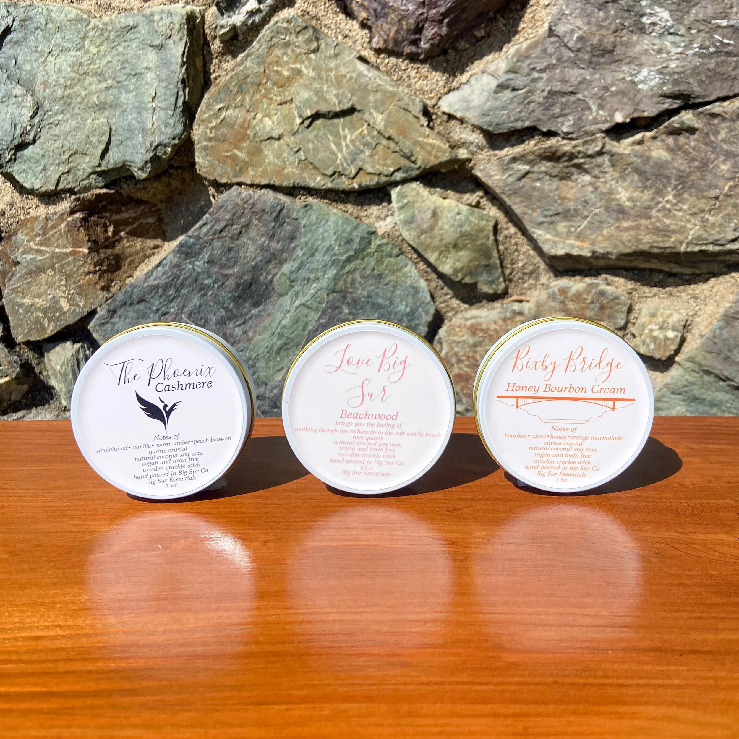 Big Sur Candles Travel Size