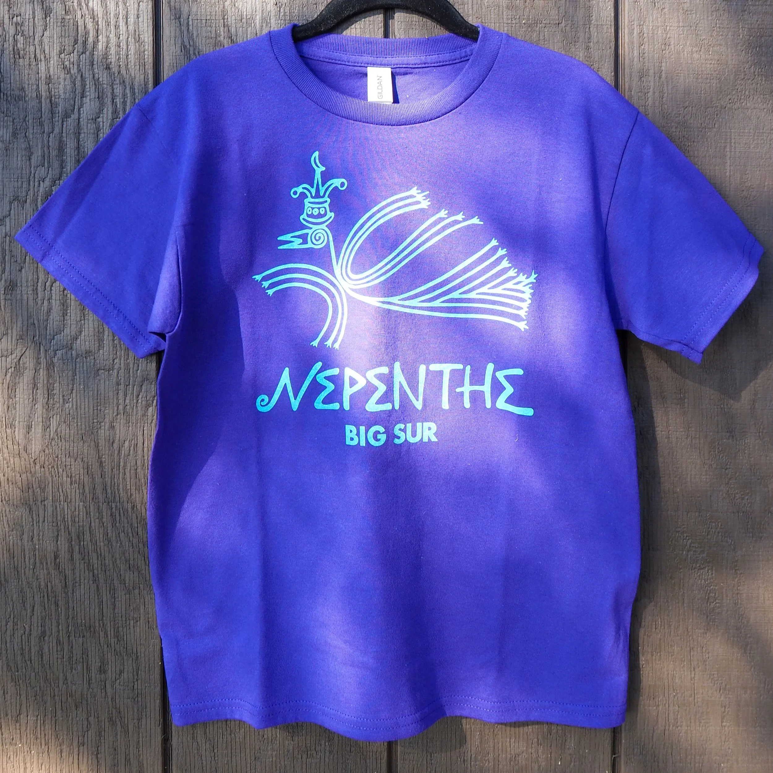 Youth Short-Sleeved Nepenthe Logo Shirts