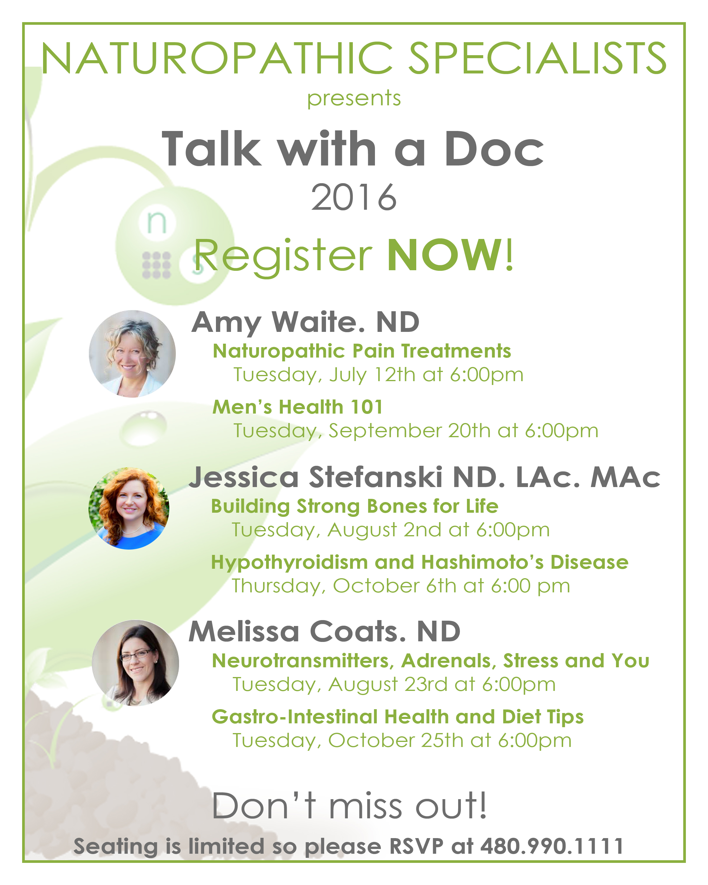talk with a doc series