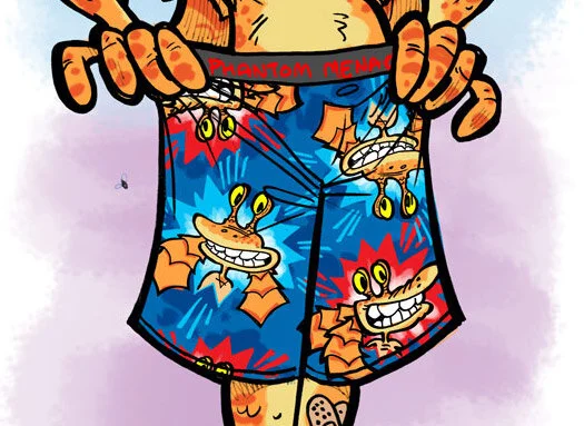 Meesa Luvs Star Wars Shorts!
