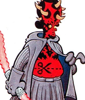 Darth Maul And The Precog Tattoo | A Starlog Archive Cartoon