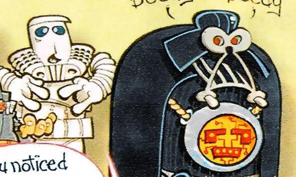 "biddy-biddy-biddy" | A Starlog Archive Cartoon