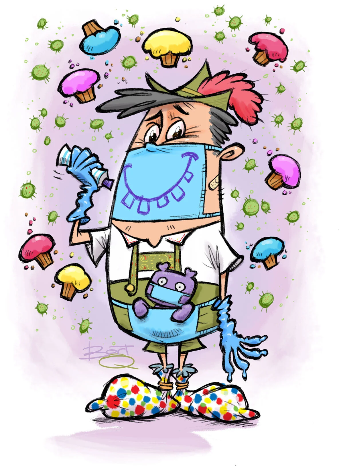 Häppy Fremdschämen | Another Mrs. Berry Birthday Doodle