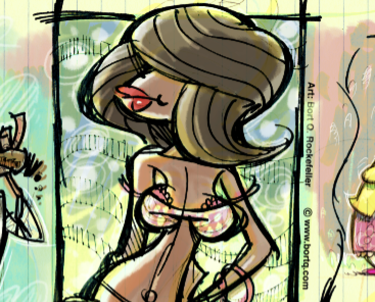 Couch Potato Doodling | Scribble-Dee-Doo-Dahs #002