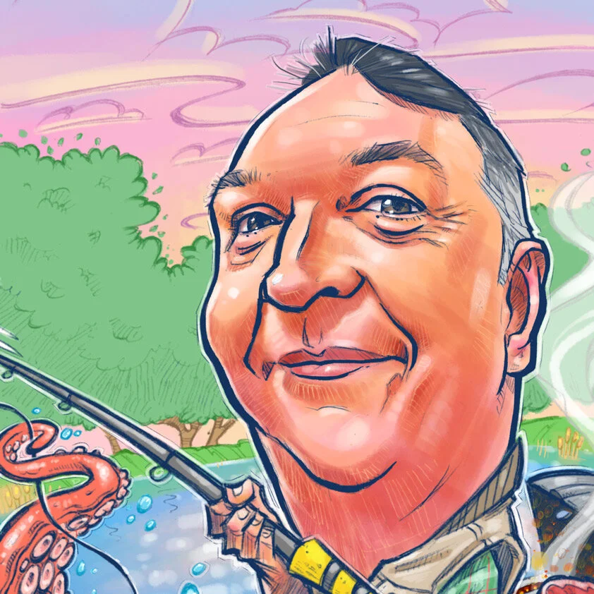 "Is That Your Boat?" | Caricature Corner 01