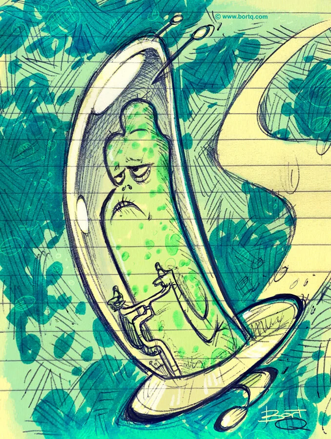 Got Migraine? Flee! | Scribble-Dee-Doo-Dahs #035