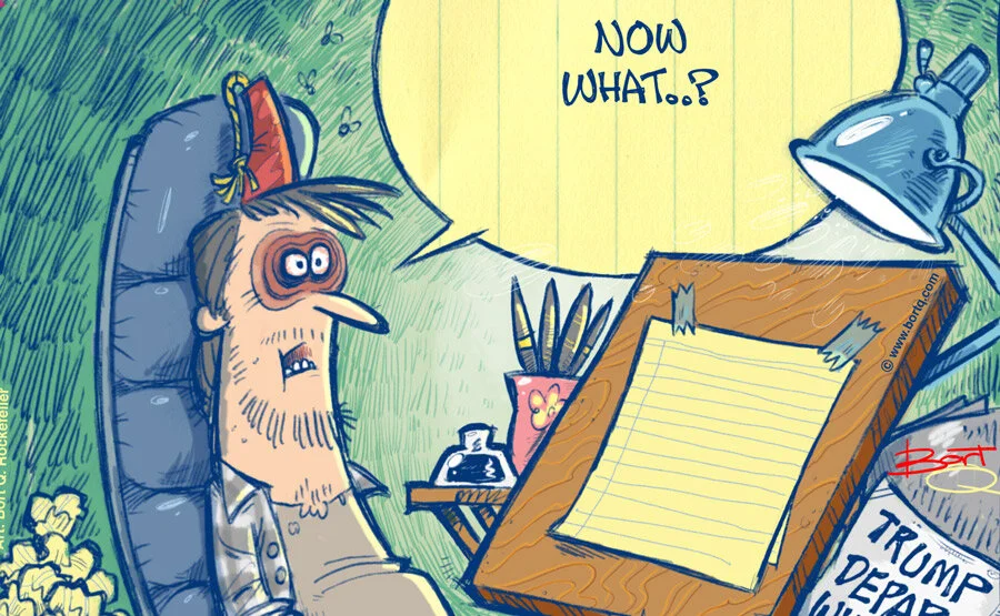 Cartoonist's Brain Fog  | Scribble-Dee-Doo-Dahs #038