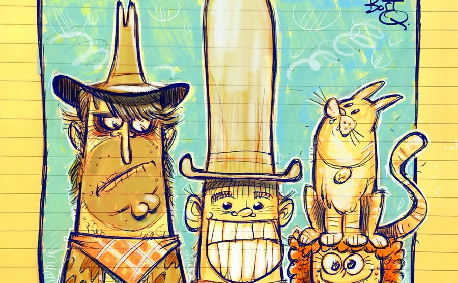 So, What's Your Headwear Preference? | Scribble-Dee-Doo-Dahs #041