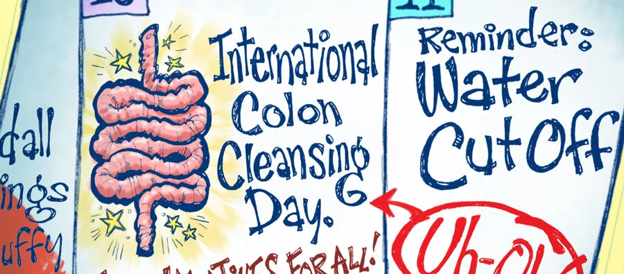When Calendar Events Collide | Scribble-Dee-Doo-Dahs #042