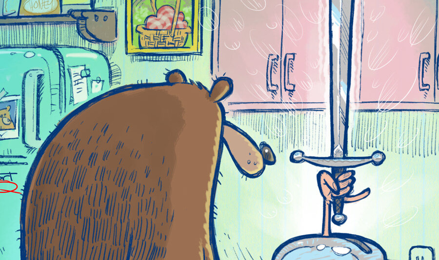 The Lady Of The Toaster | Scribble-Dee-Doo-Dahs #049