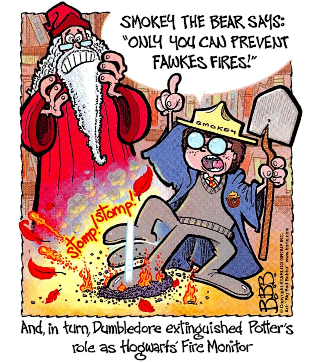 Try And Rise From The Ashes After That! | A Starlog Archive Cartoon