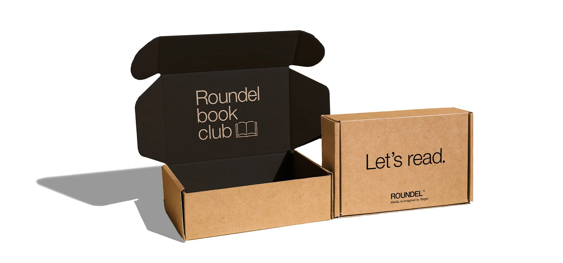  Custom Roundel Book Club shipping box 