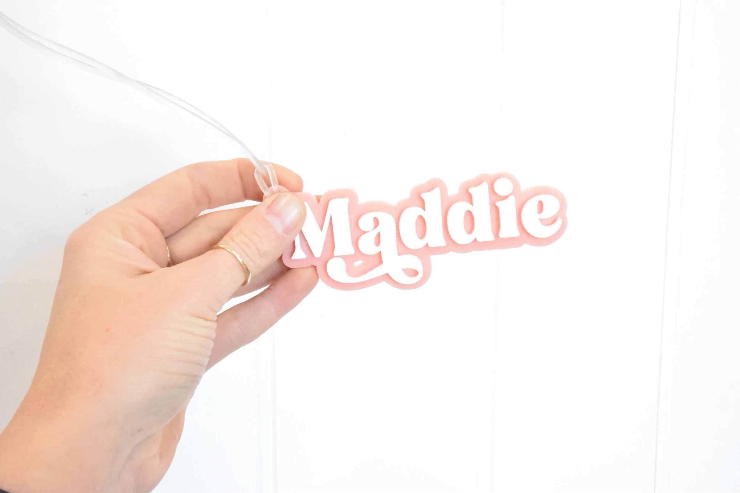 maddie bag tag