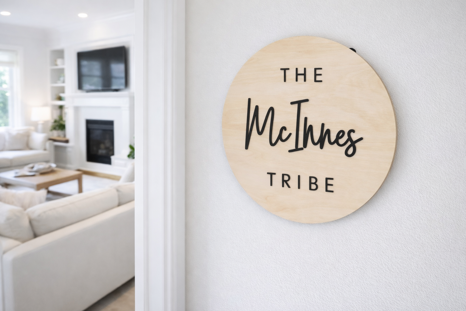 the tribe plaque