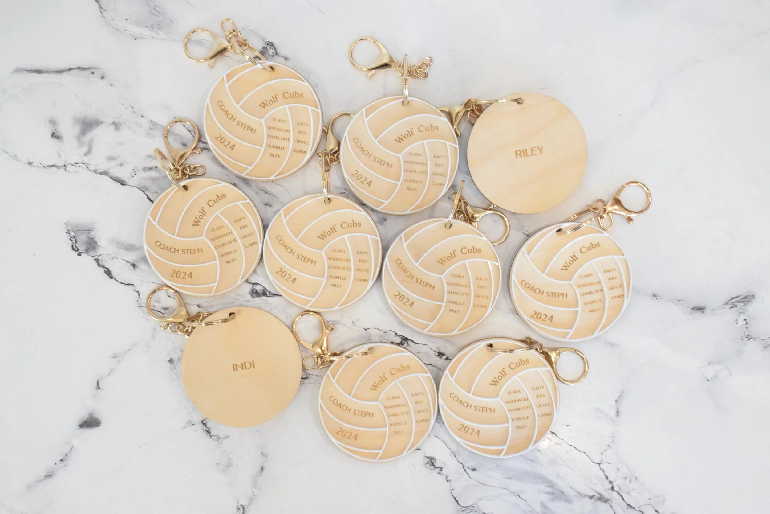 netball keyring