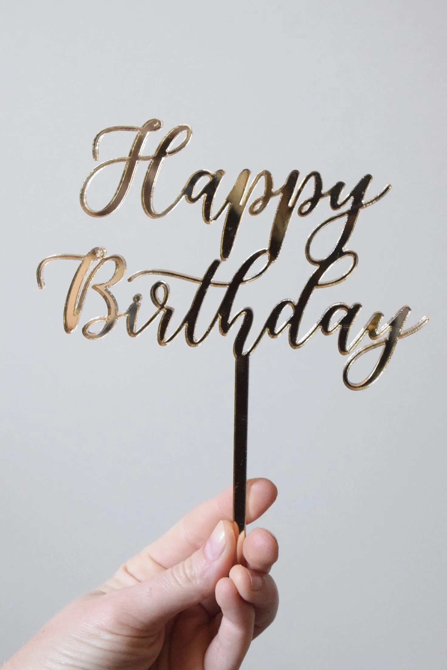 cake topper happy birthday