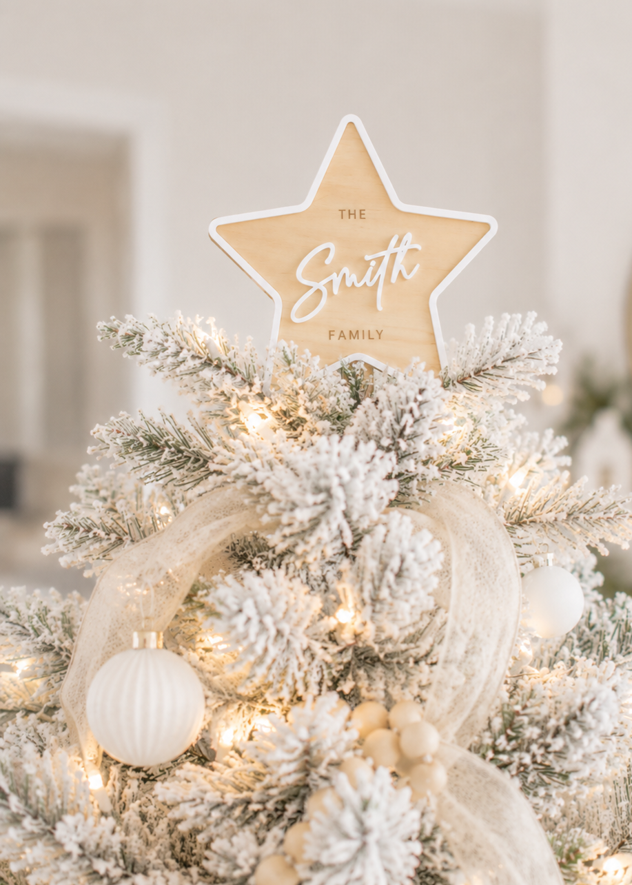 Tree star topper