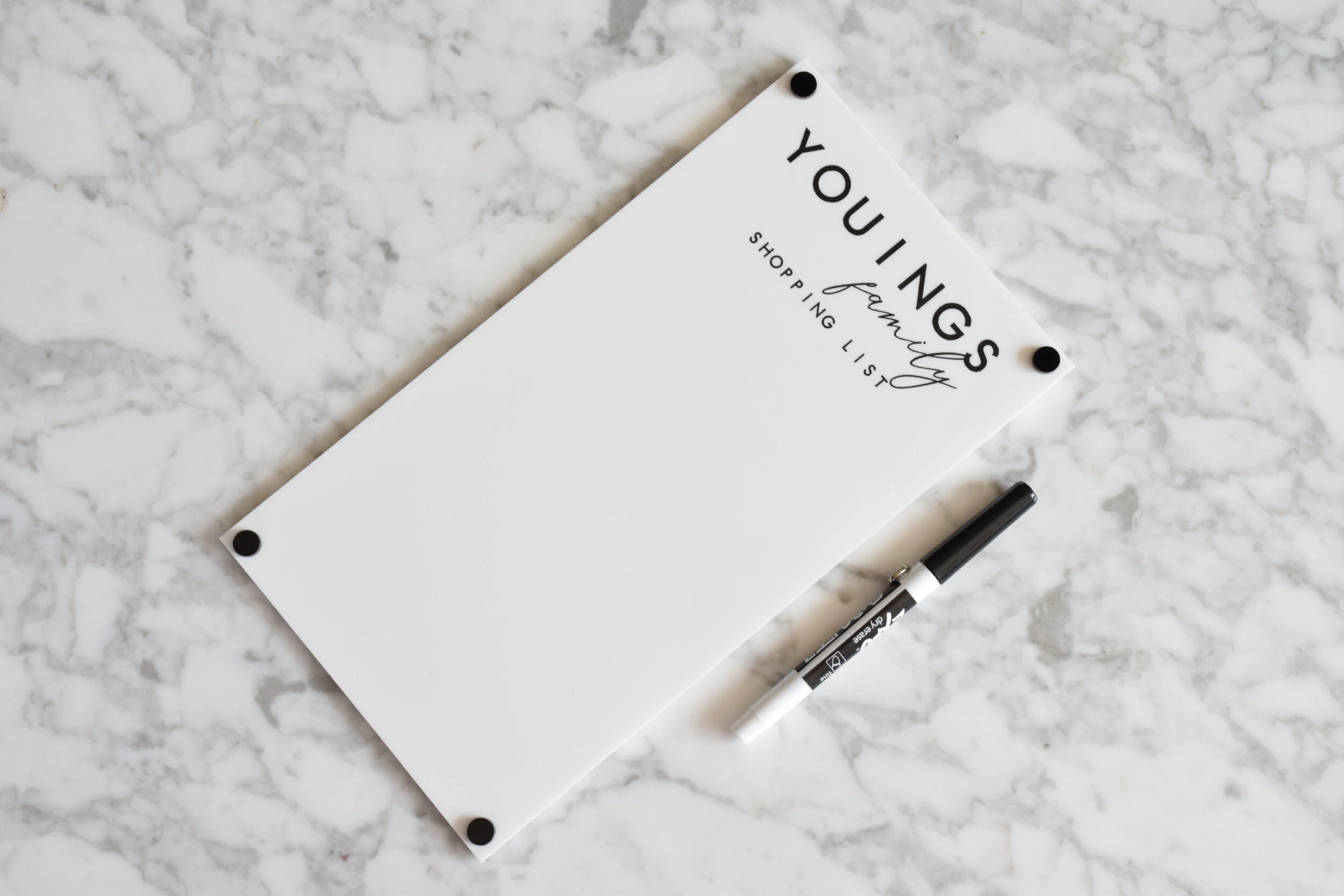 shopping list fridge planner