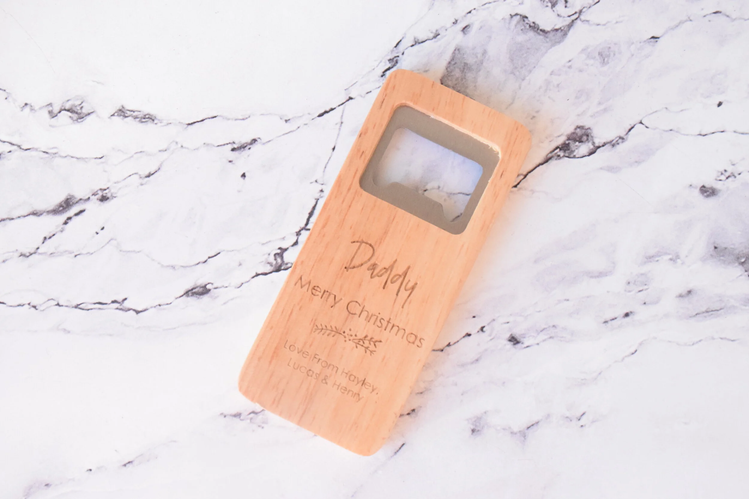 timber bottle opener