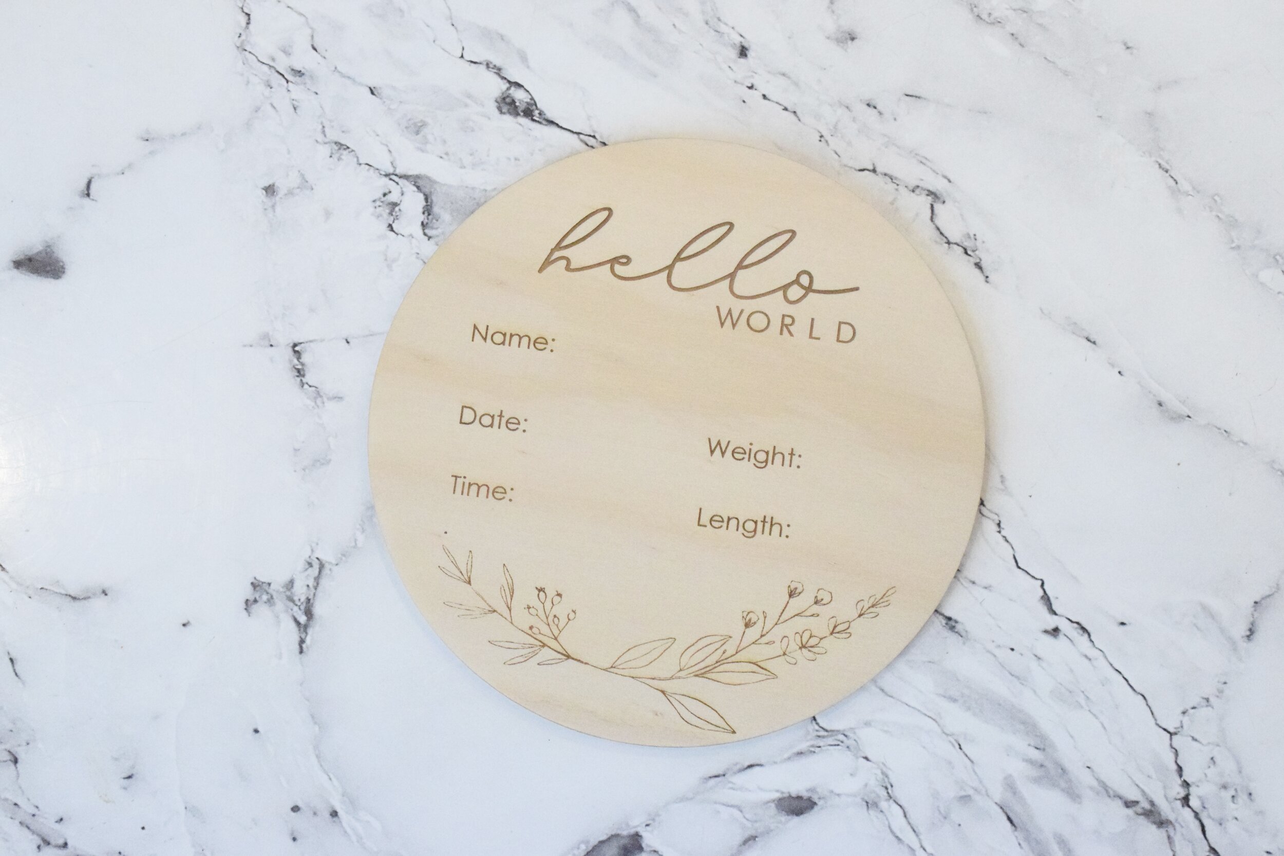 BIRTH ANNOUNCEMNT FILL IN YOURSELF