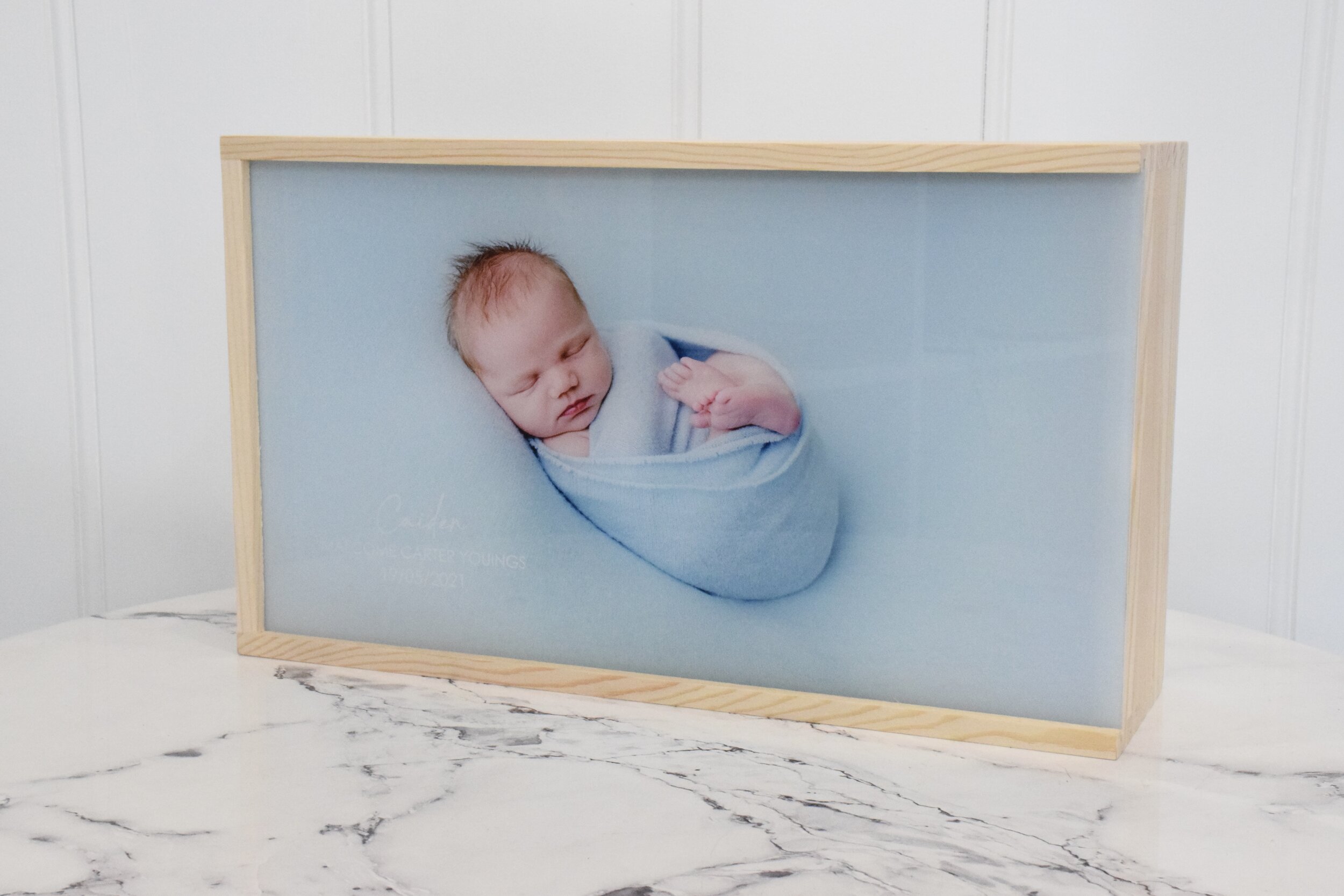 photo top keepsake box