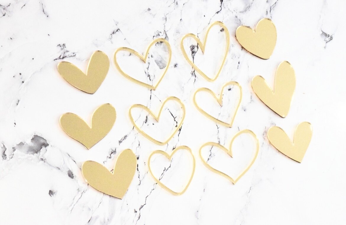 set of 12 cupcake toppers