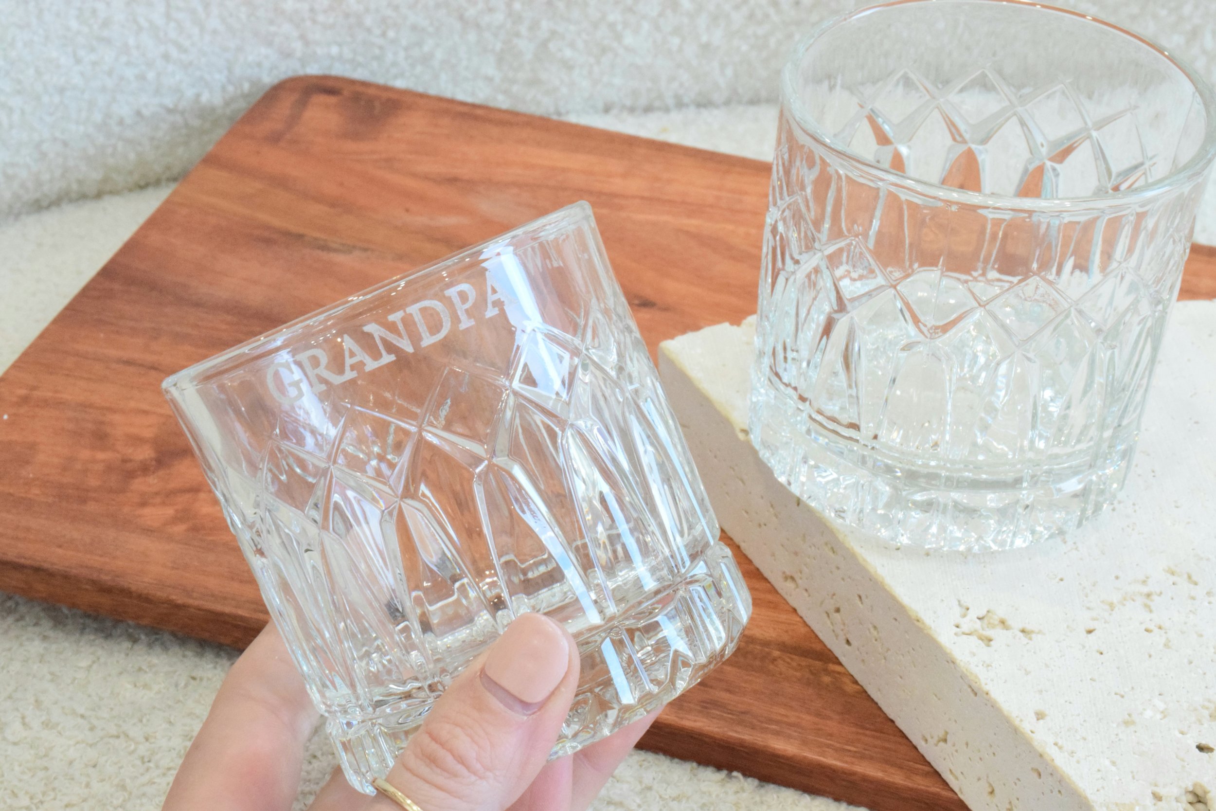 Whisky Glass engraved