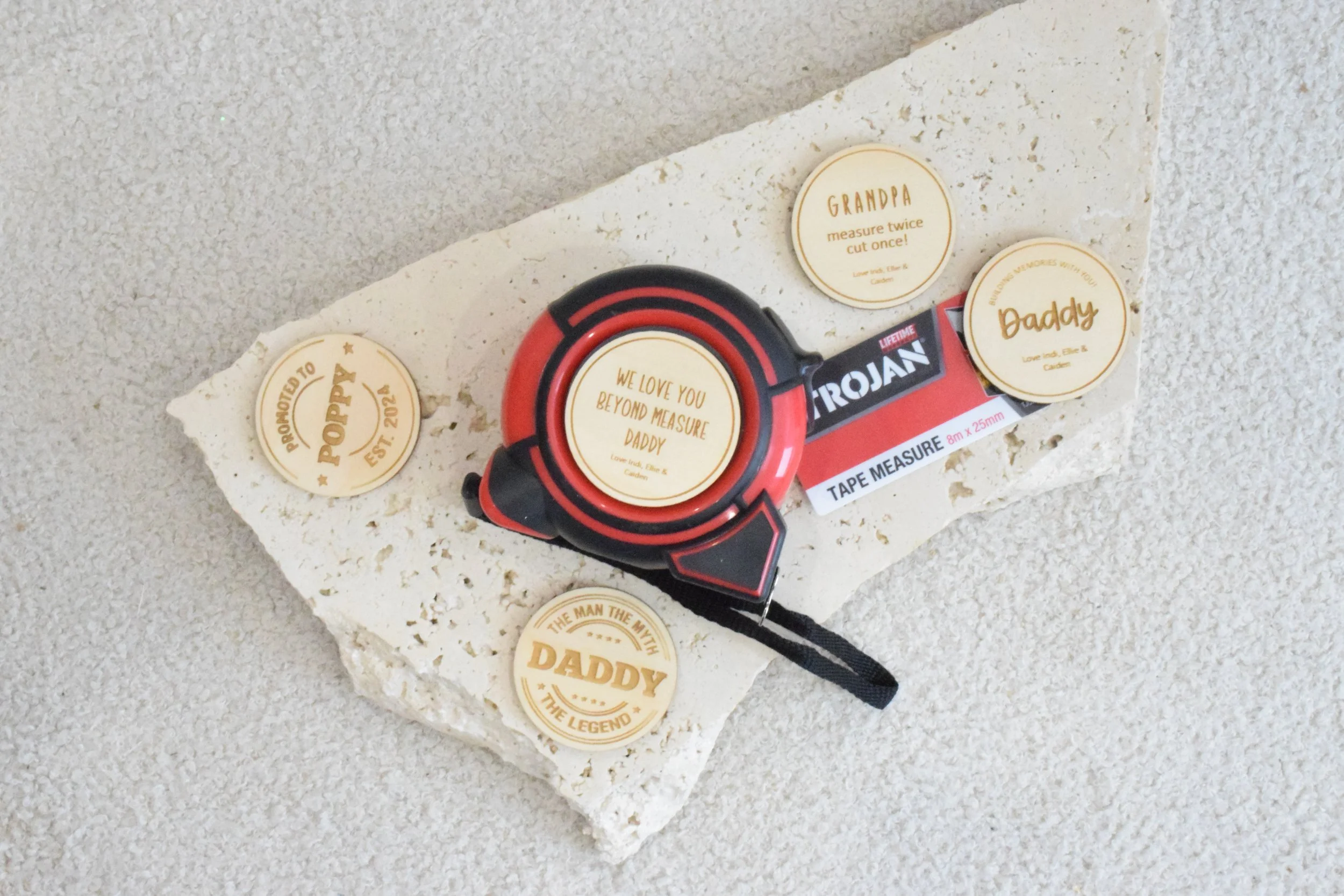 personalised tape measure