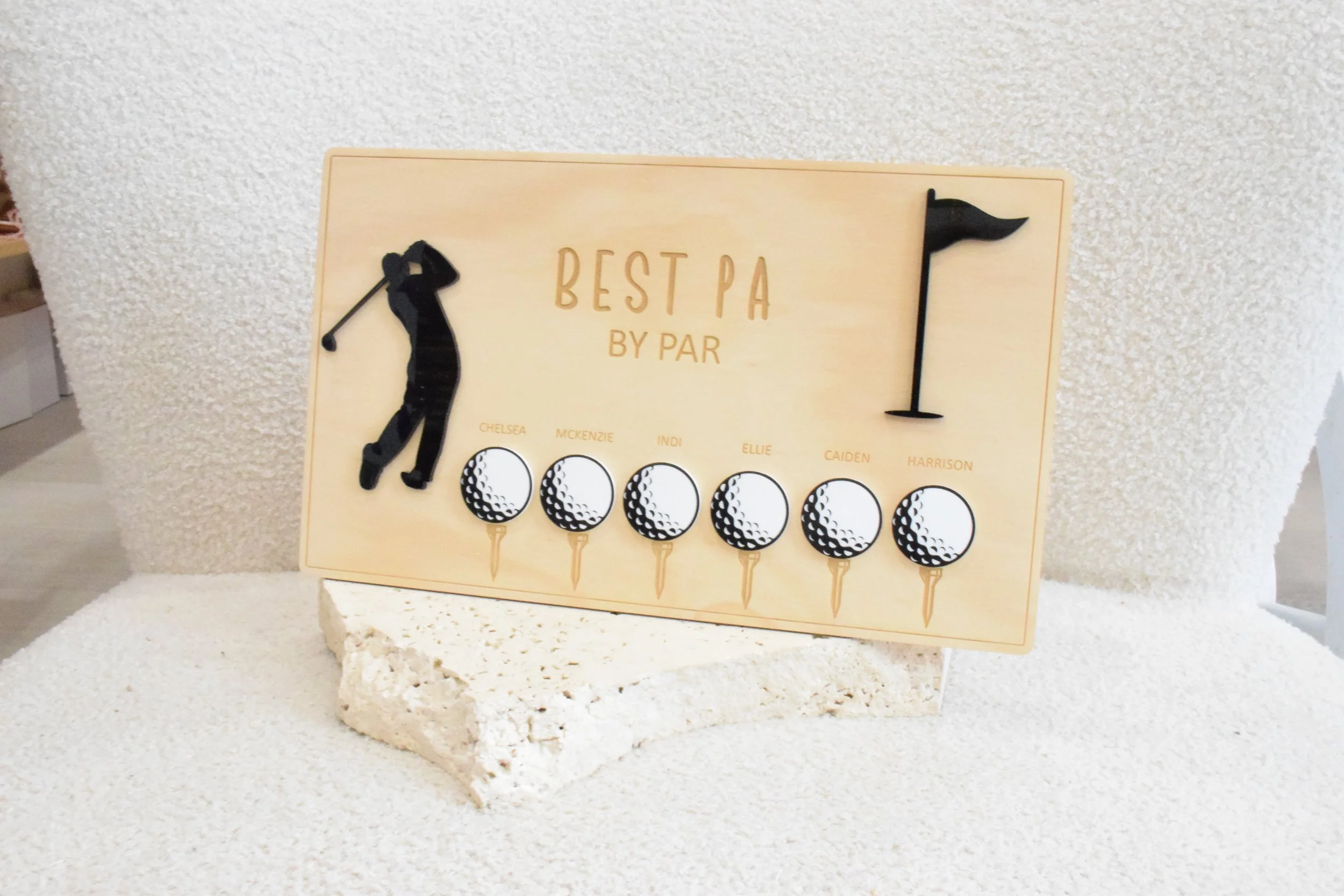 golf plaque