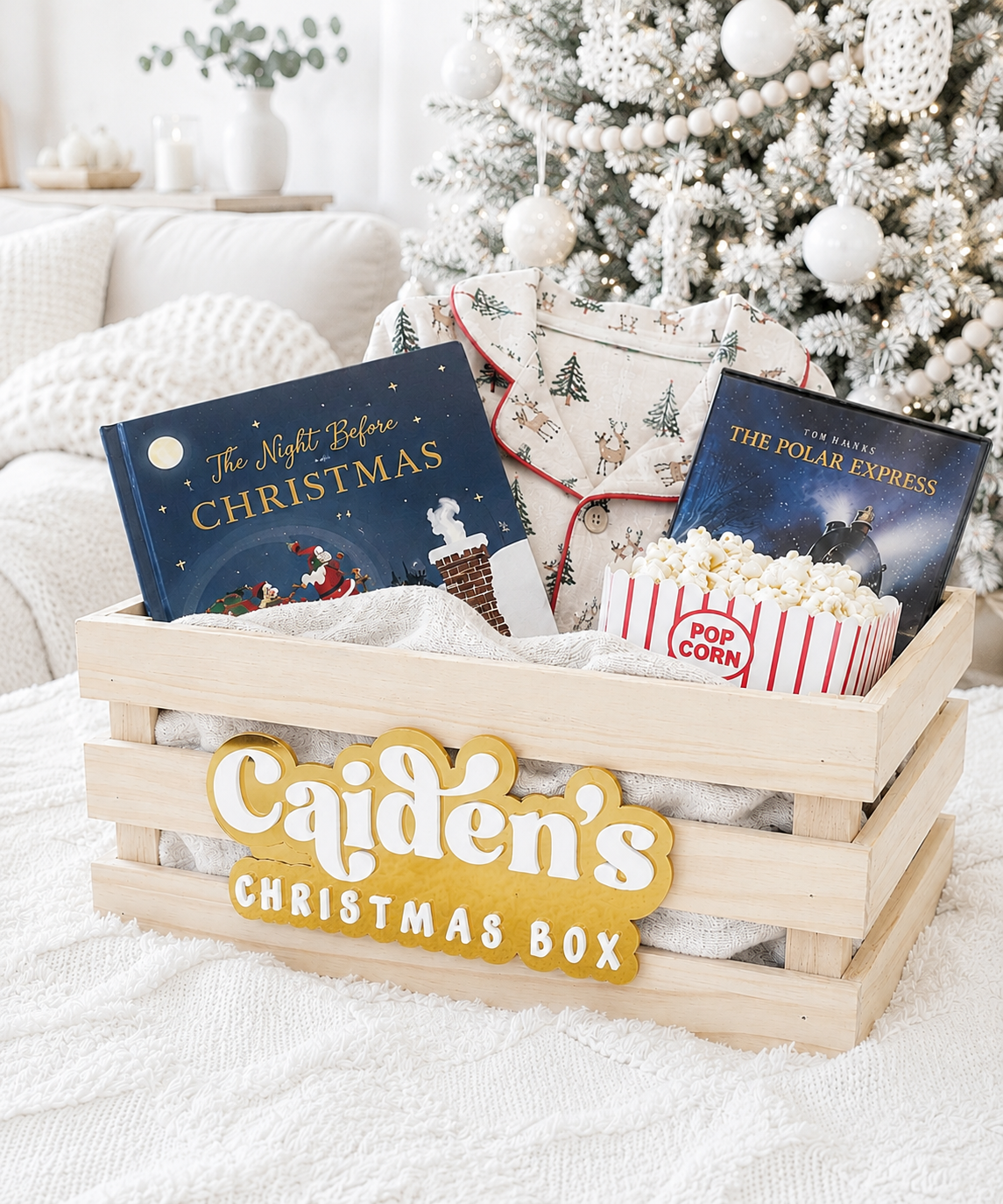 Christmas crate