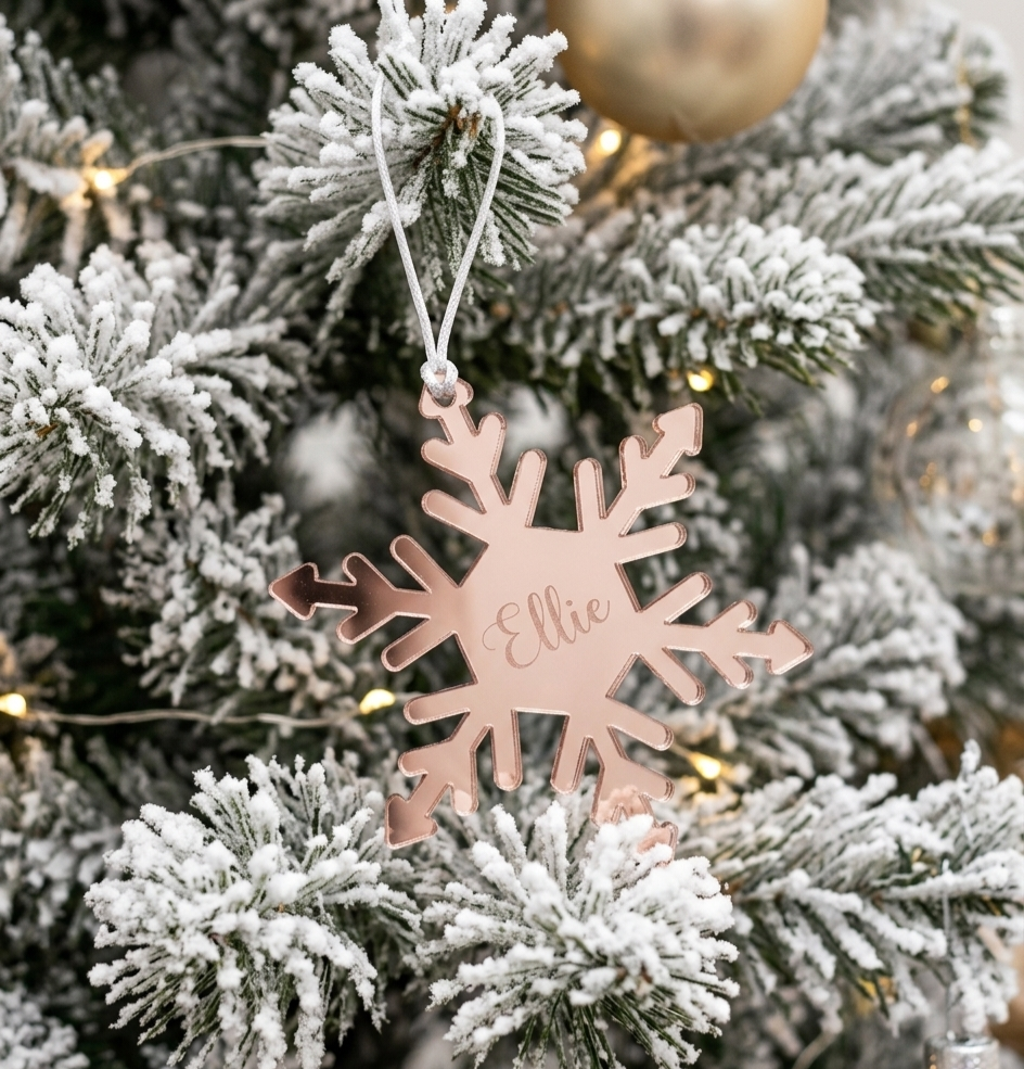 snowflake ornament