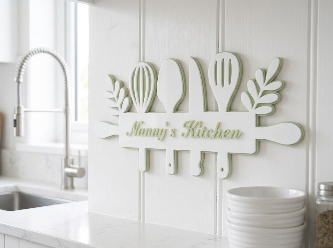 Kitchen sign