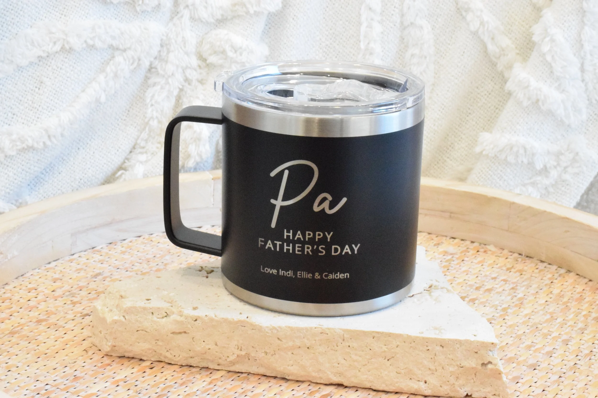 double wall mug with handle 500ml