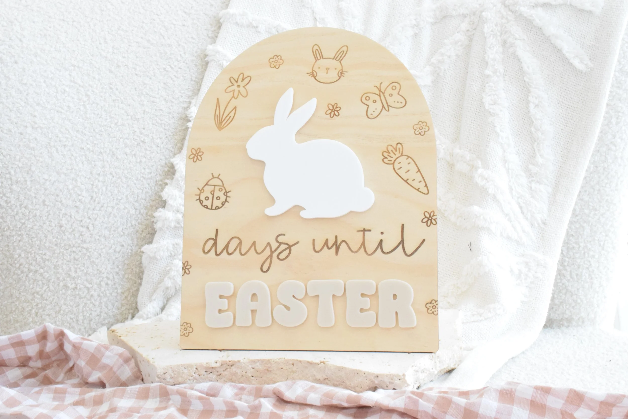sleeps till easter bunny comes sign