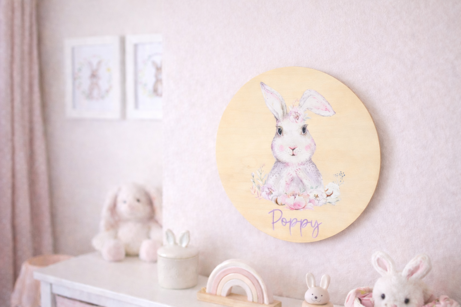 Bunny Plaque