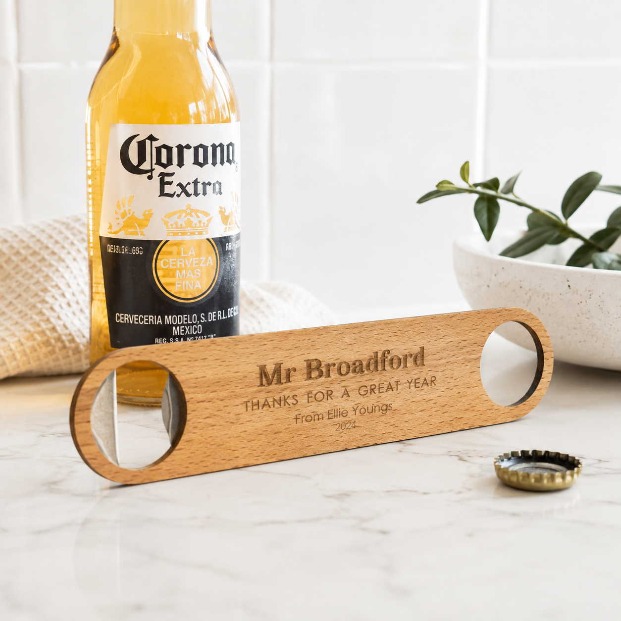 engraved bottle opener large