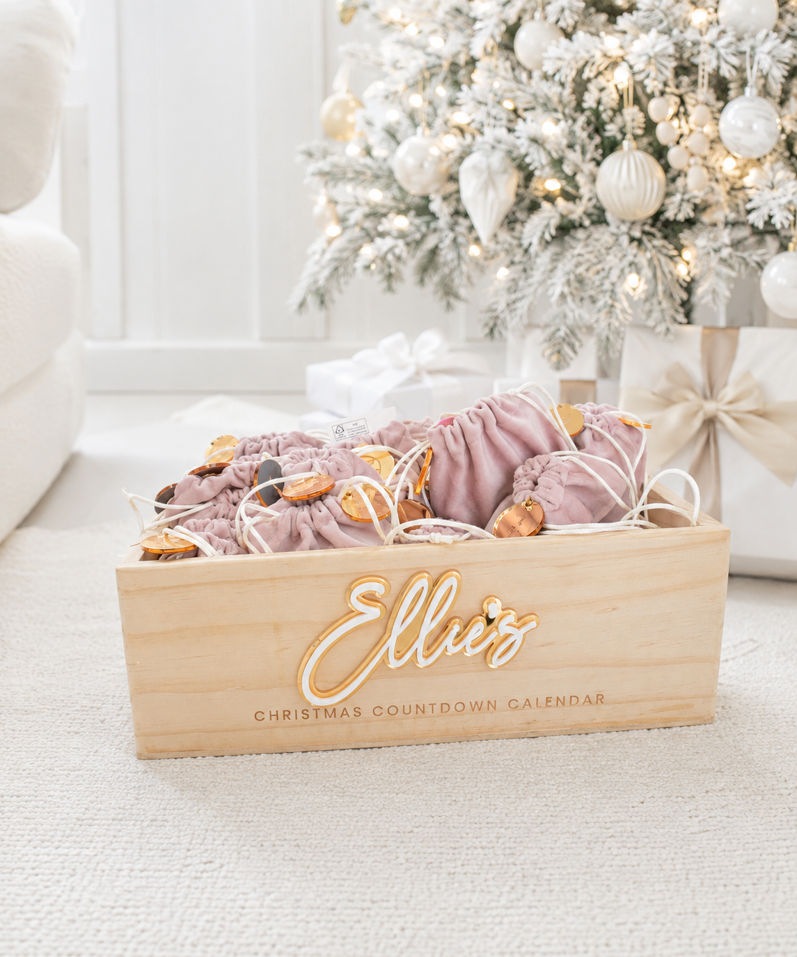 Christmas box advent calendar